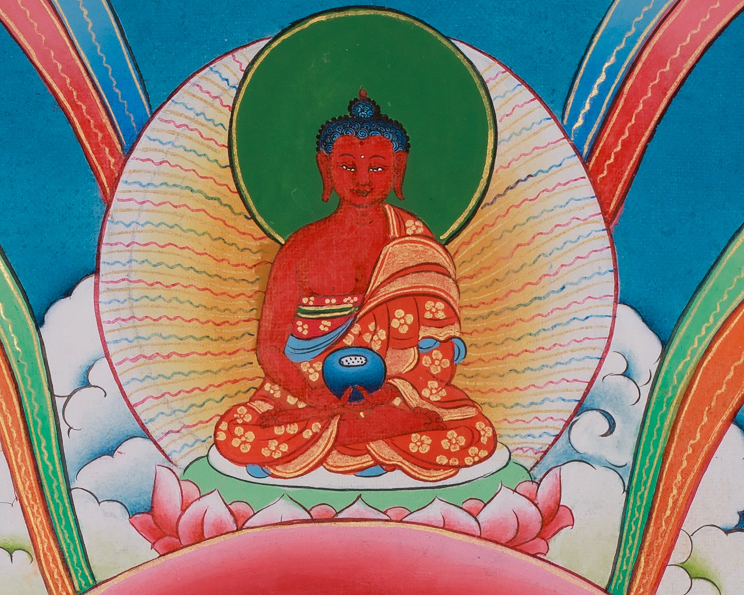 1000 Armed Chenrezig Sacred Artwork | Avalokiteshvara Compassion Deity