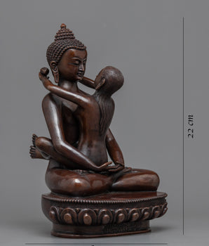 samantabhadra buddha mantra statue