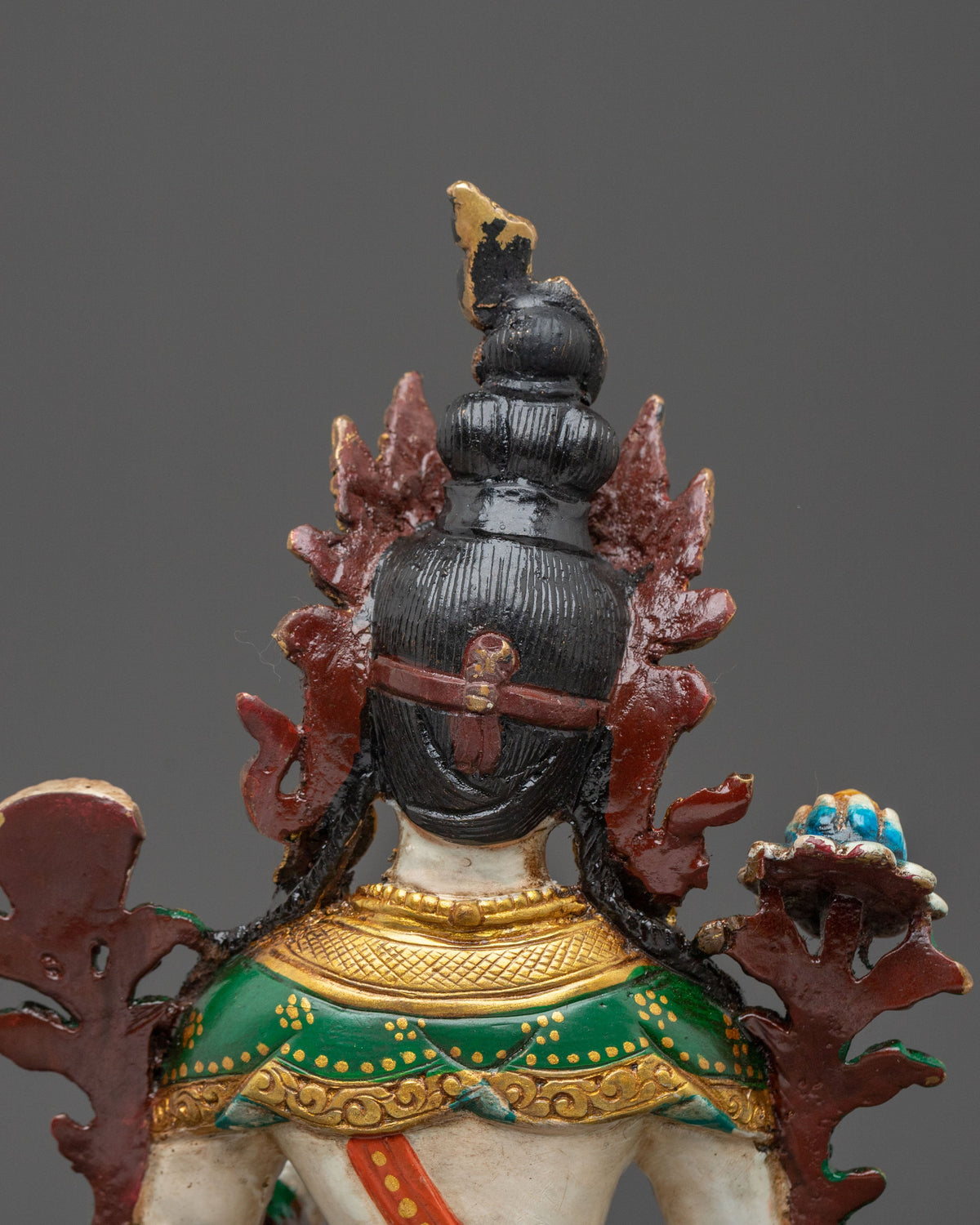 Handmade Divine White Tara Figurine | Compassionate Healing Goddess