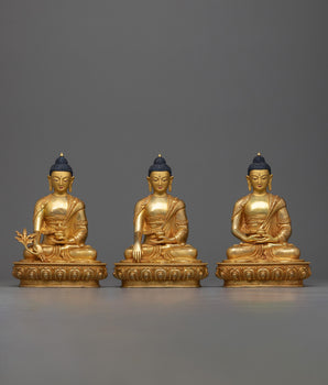9inch three-buddha-set