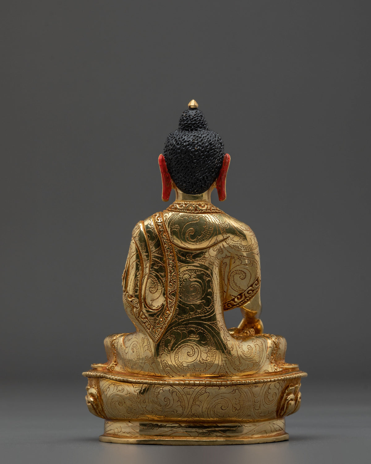 Spiritual Namo Shakyamuni Buddha Statue | Himalayan Buddhist Altar Art