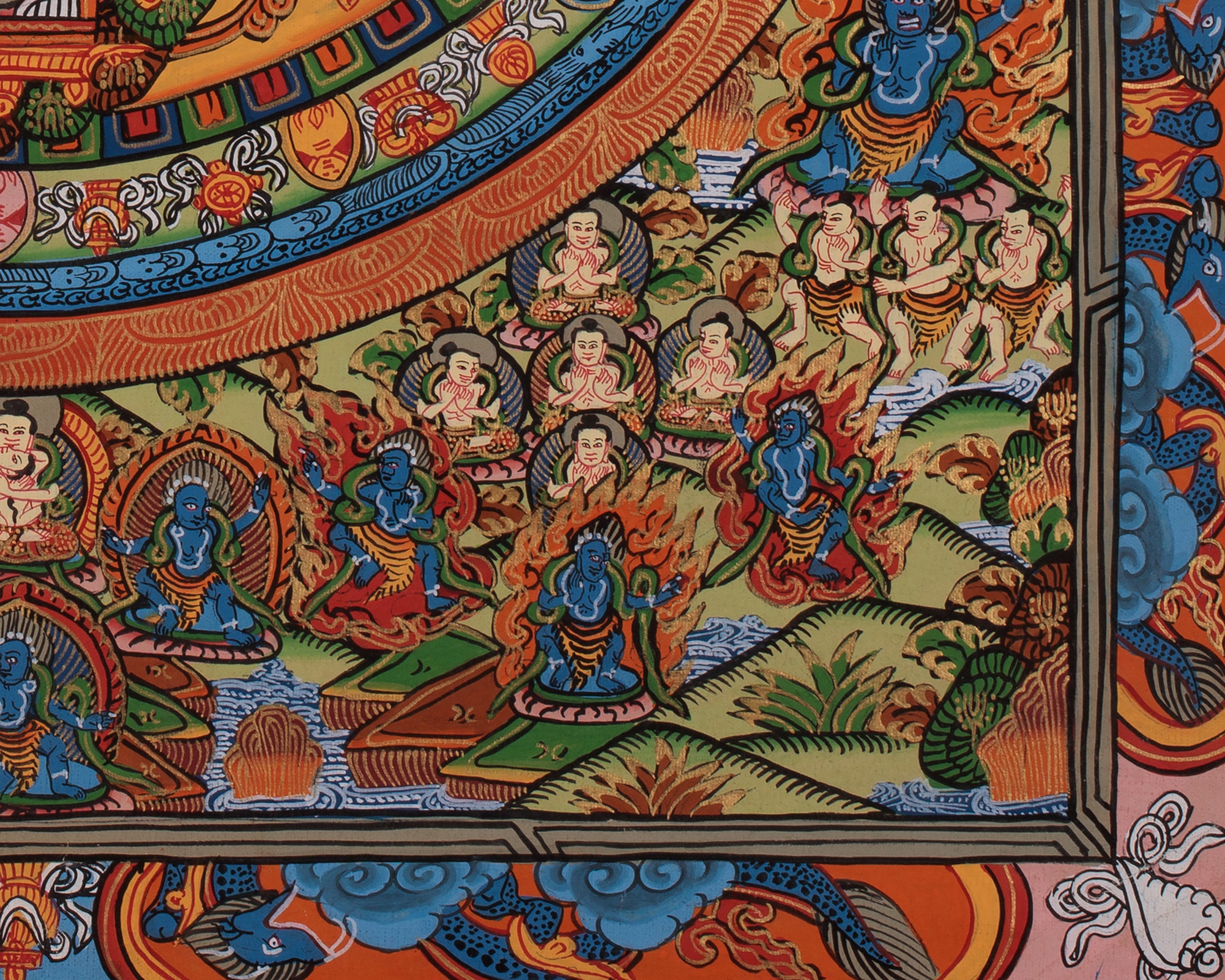 Buddha Mandala Tibetan Art | Representing Enlightened Wisdom and Harmony