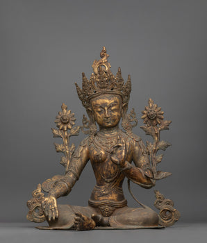 antique-green-tara-statue