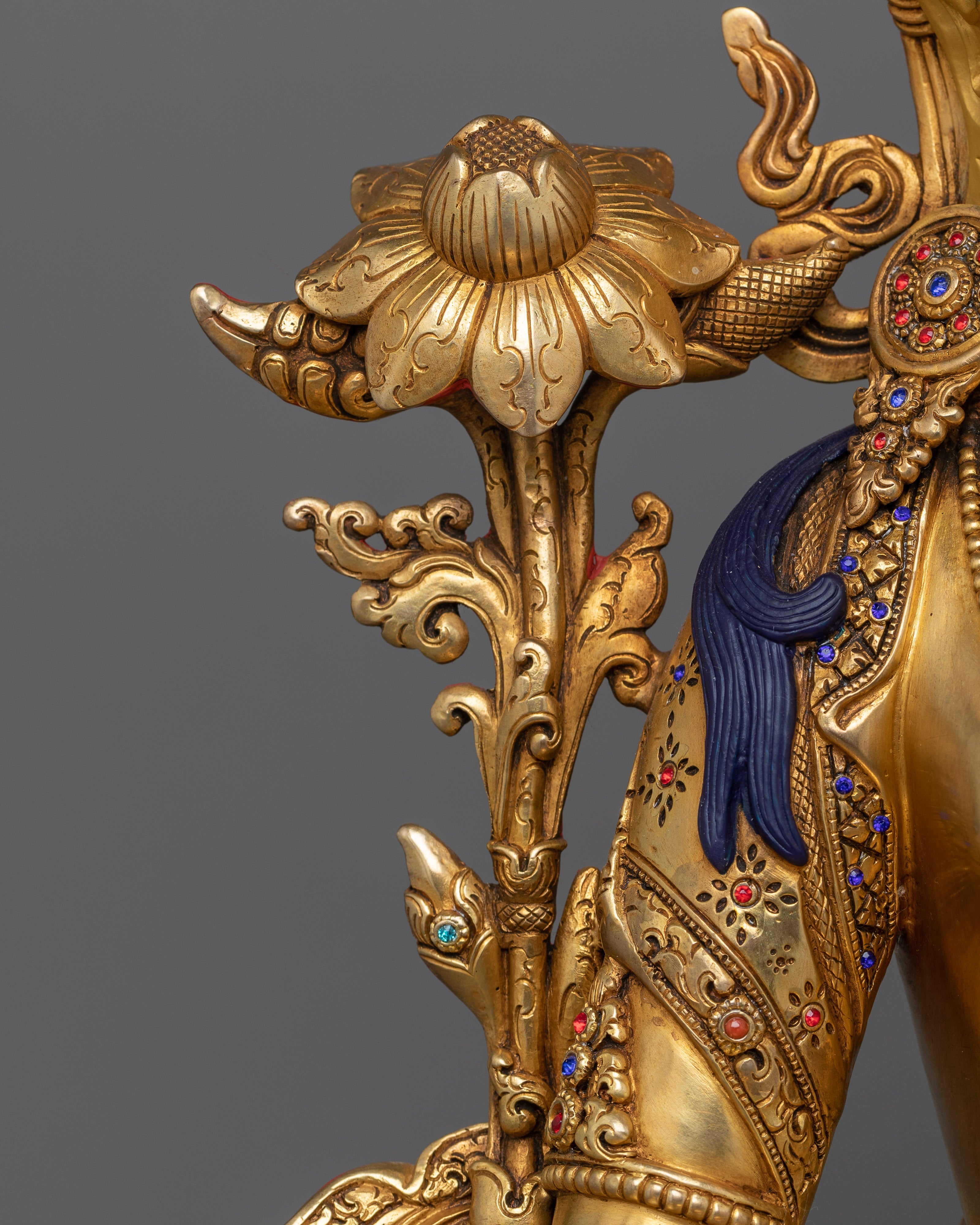 Tibetan White Tara Sculpture | Embrace Divine Feminine Energy