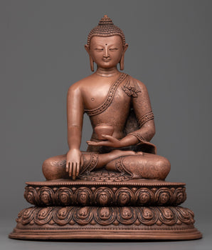 Oxidized shakyamuni-buddha