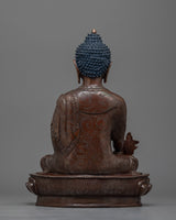 Medicine Buddha Copper Statue