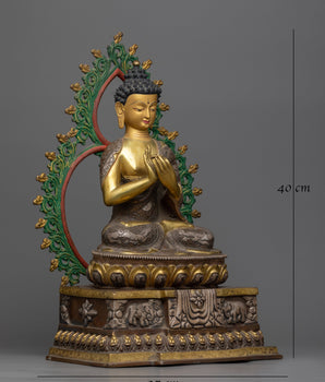 Buddha vairocana sculpture