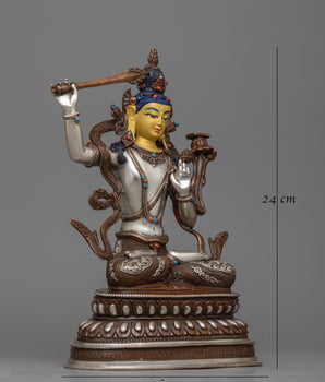 manjushri-handcrafted statue