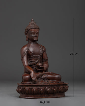 Handmade Serene Gautama Buddha Figurine