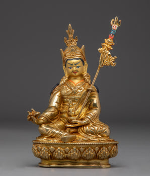 Spiritual Transformation Deity Guru Rinpoche Art