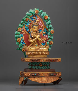 Vajradhara Buddha with Throne