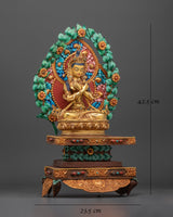 Vajradhara Buddha with Throne