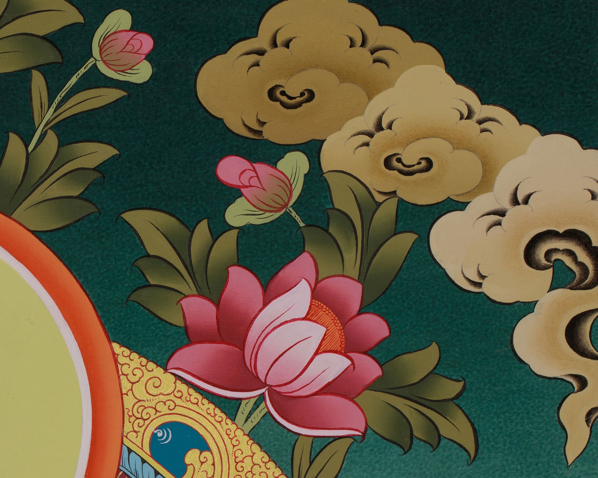 Buddha for Health, Medicine Buddha Thangka | Bhaisajyaguru Art