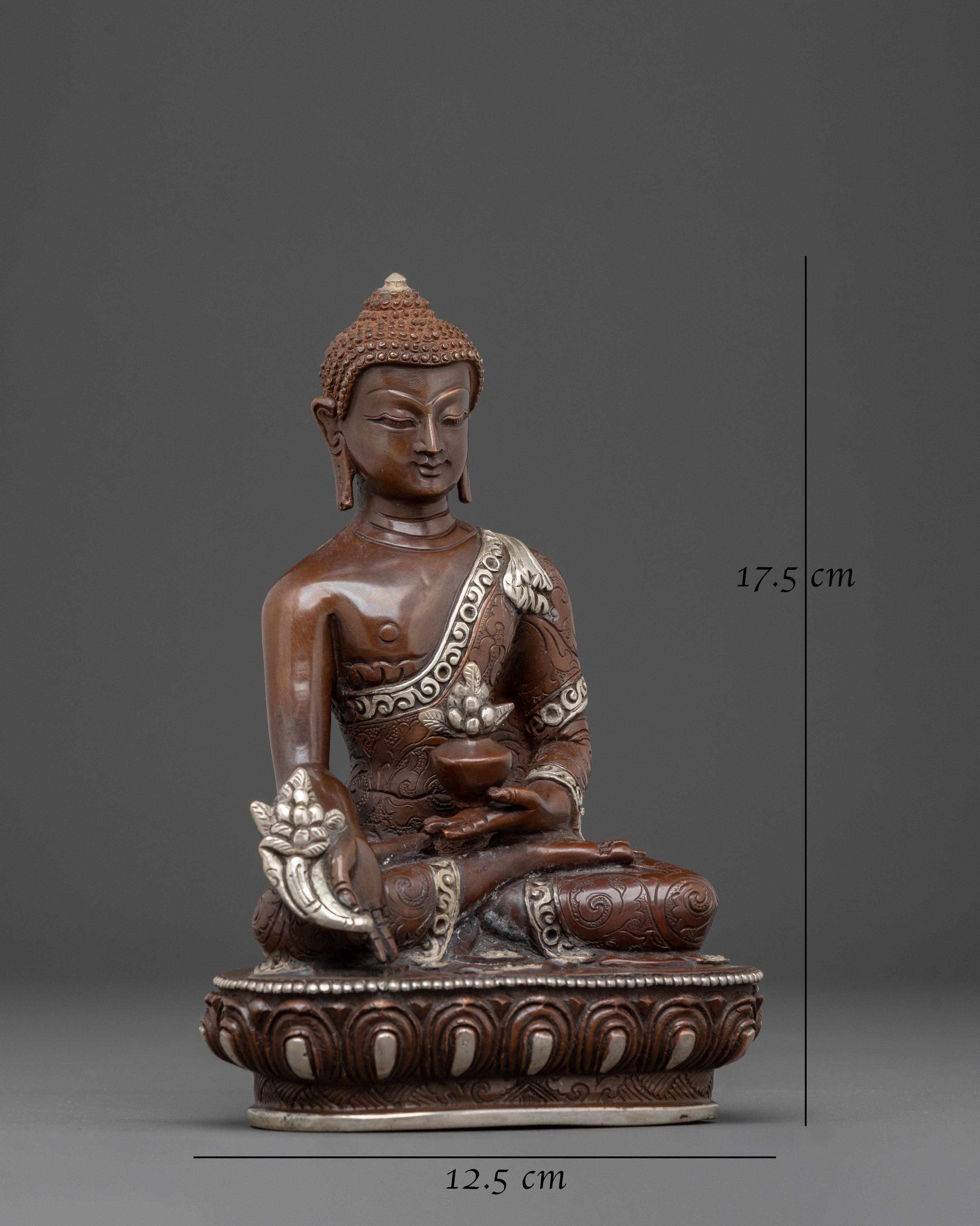 Sangye Menla Spiritual Sculpture | The Medicine Buddha of Healing and Compassion