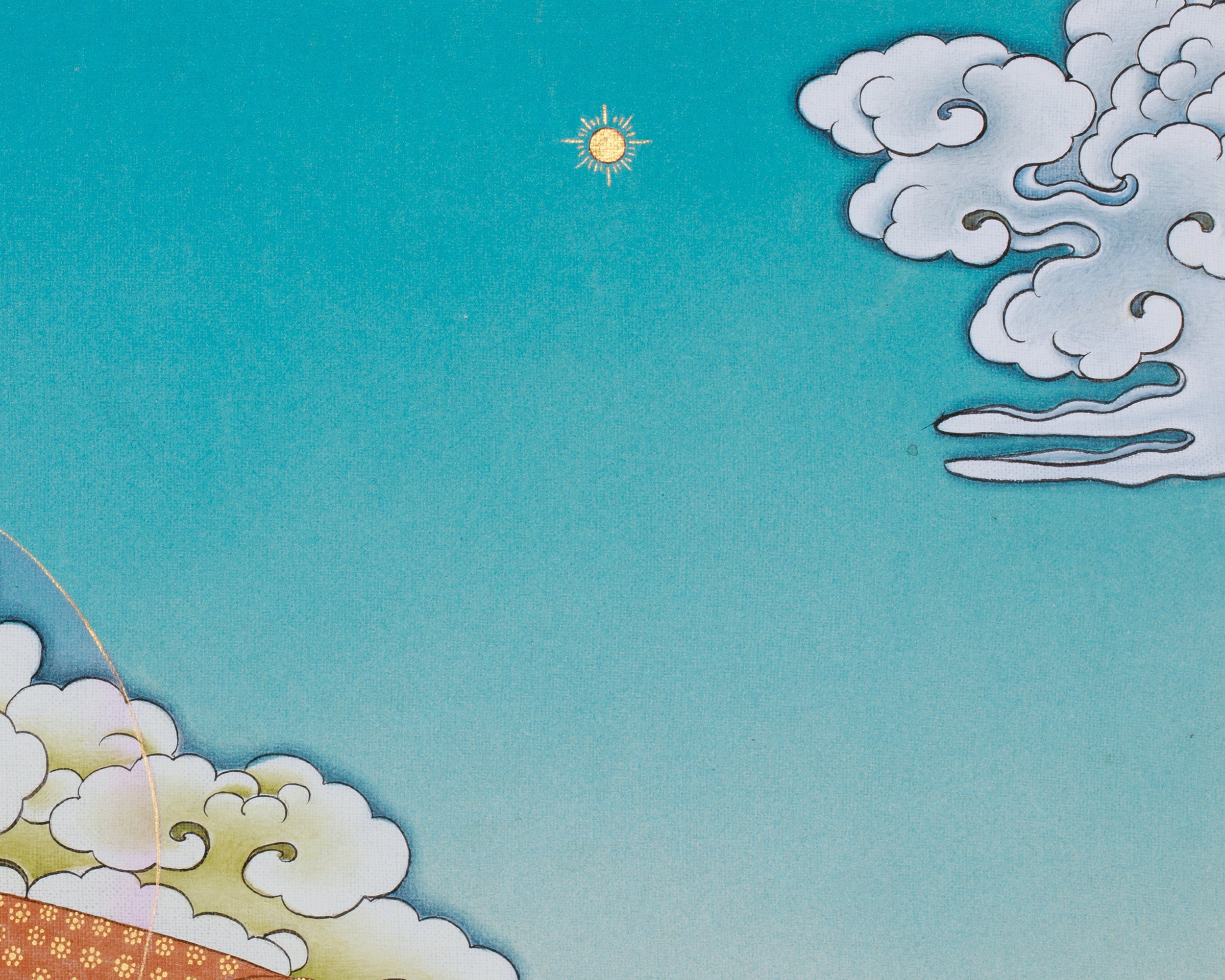 Marpa Lotsawa Thangka | Kagyu Lineage Master | Represent Wisdom and Transmission