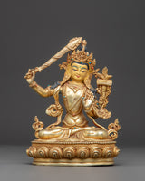 Handmade Statue of Manjushri Bodhisattva of Wisdom