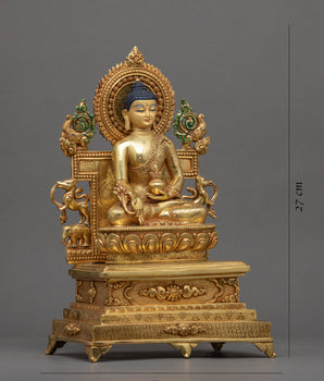 Statue For Sadhana Of The Medicine Buddha | Traditional Buddhist Art