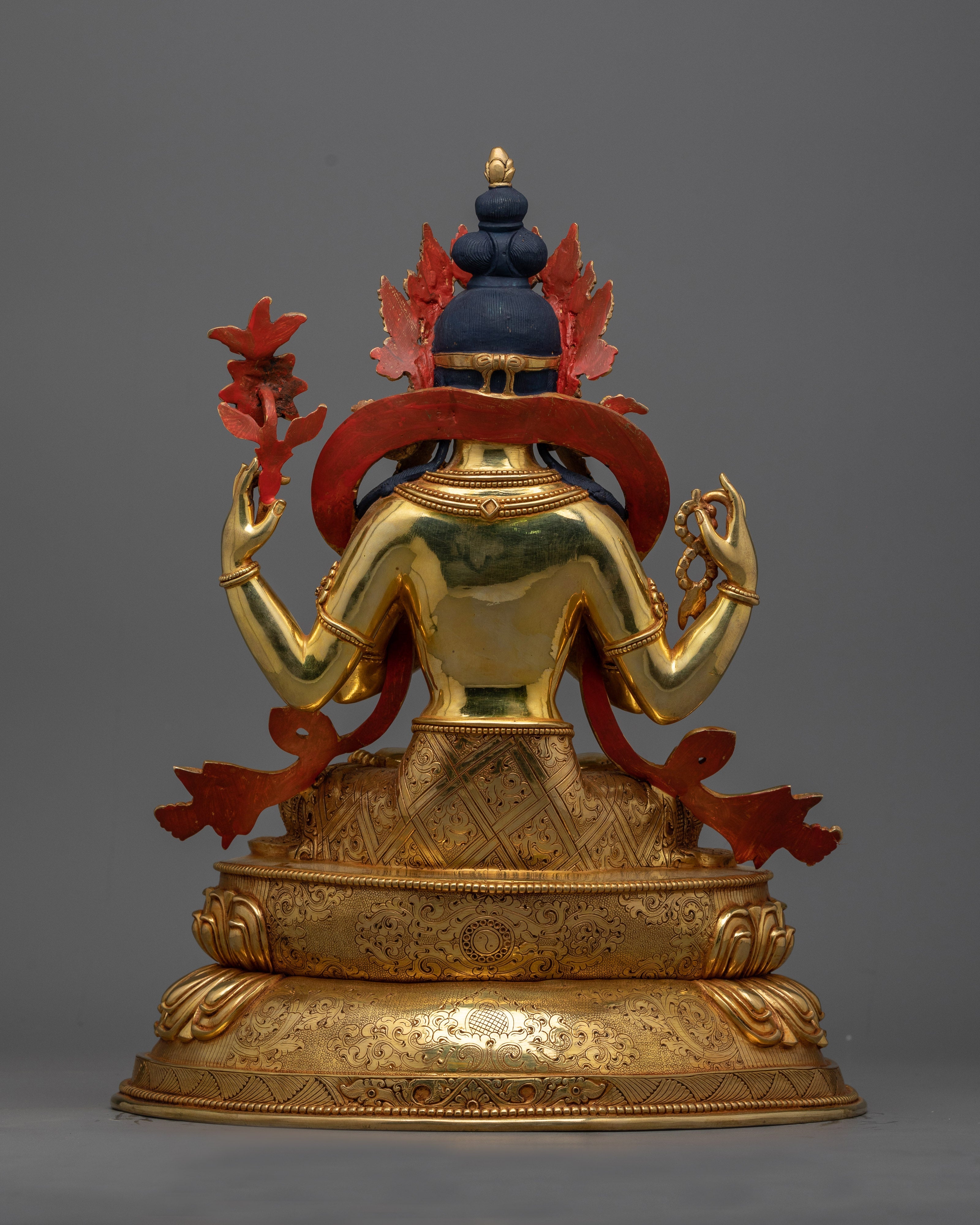 Chenrezig Compassionate Bodhisattva Statue | Avalokitesvara, "One who looks with unwavering eye"