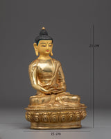 Radiant Statue of Amitabha Buddha