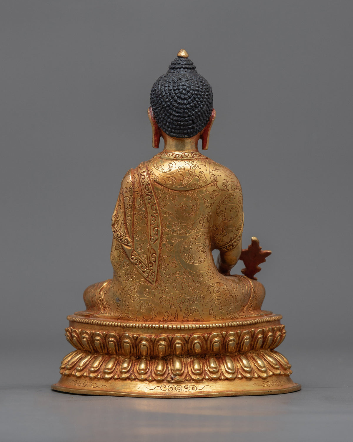 Medicine Buddha Statues Collection | Spiritual 24K Gold Gilded Sculpture