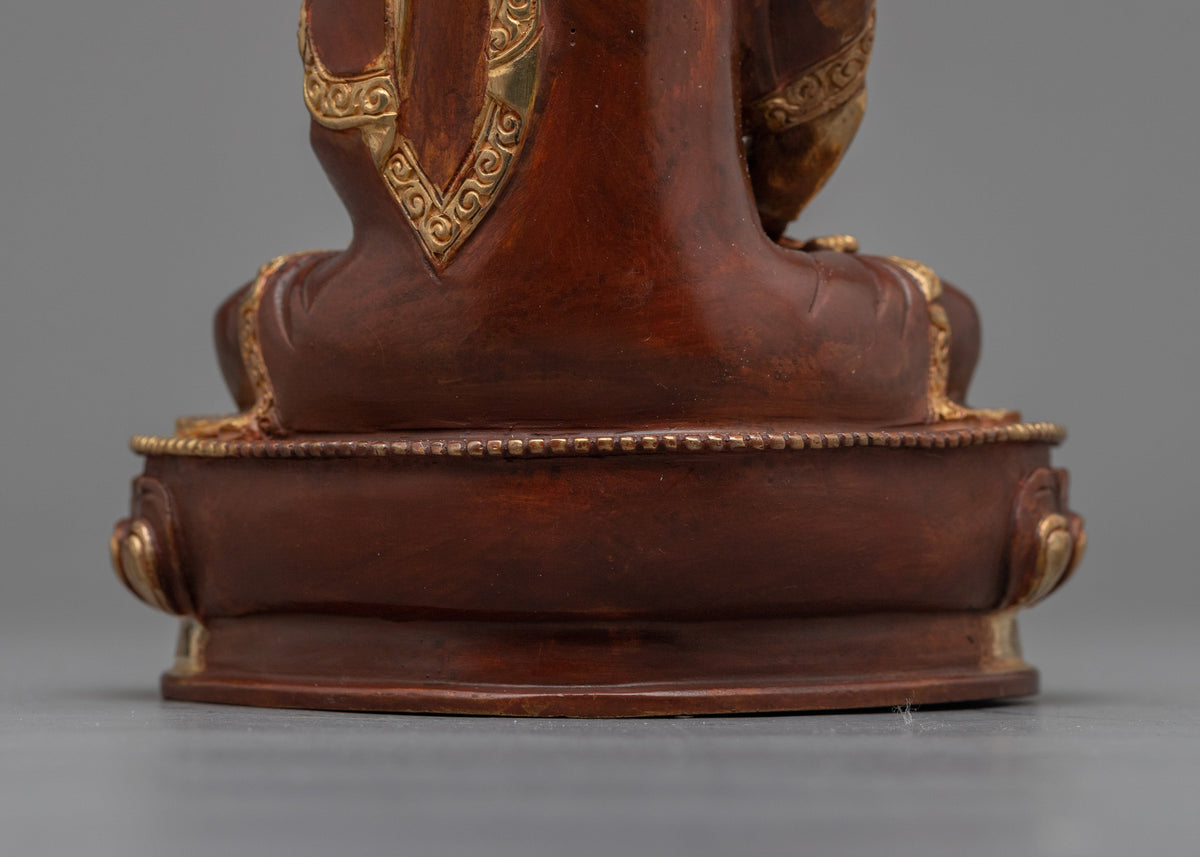 Amitabha Buddha Oxidized Figure | Embrace Divine Enlightenment