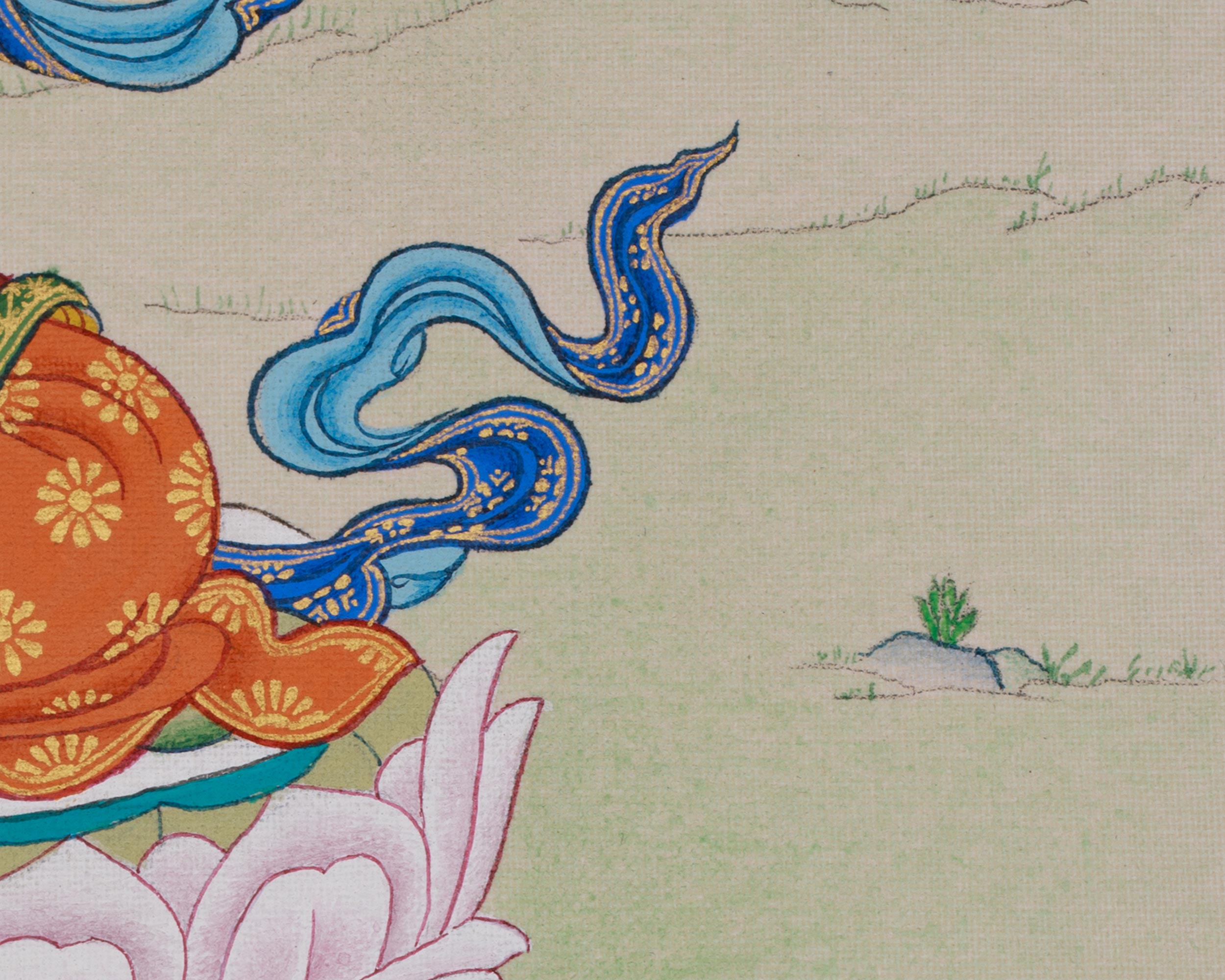 Mother of All Buddhas Green Tara Thangka | Shyama Tara | Compassionate Protector