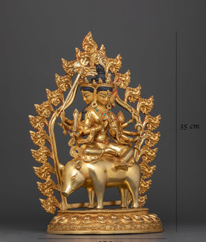 Marichi Handmade Nepalese Statue | Embodiment of Wisdom and Light