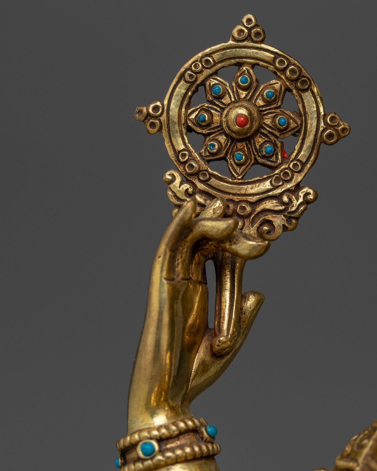 Akshobyarajra Handcrafted Statue | Embodiment of Unshakable Peace and Wisdom