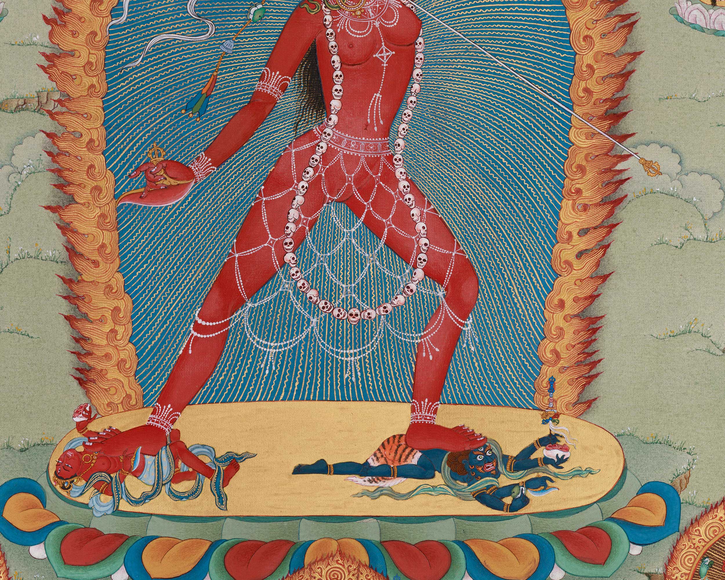 Vajrayogini, Tantric Deity Thangka | Wisdom Goddess of Liberation | LHASA HUES