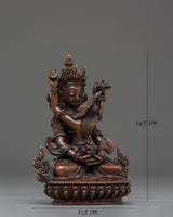 amitayus-with-consort-statue