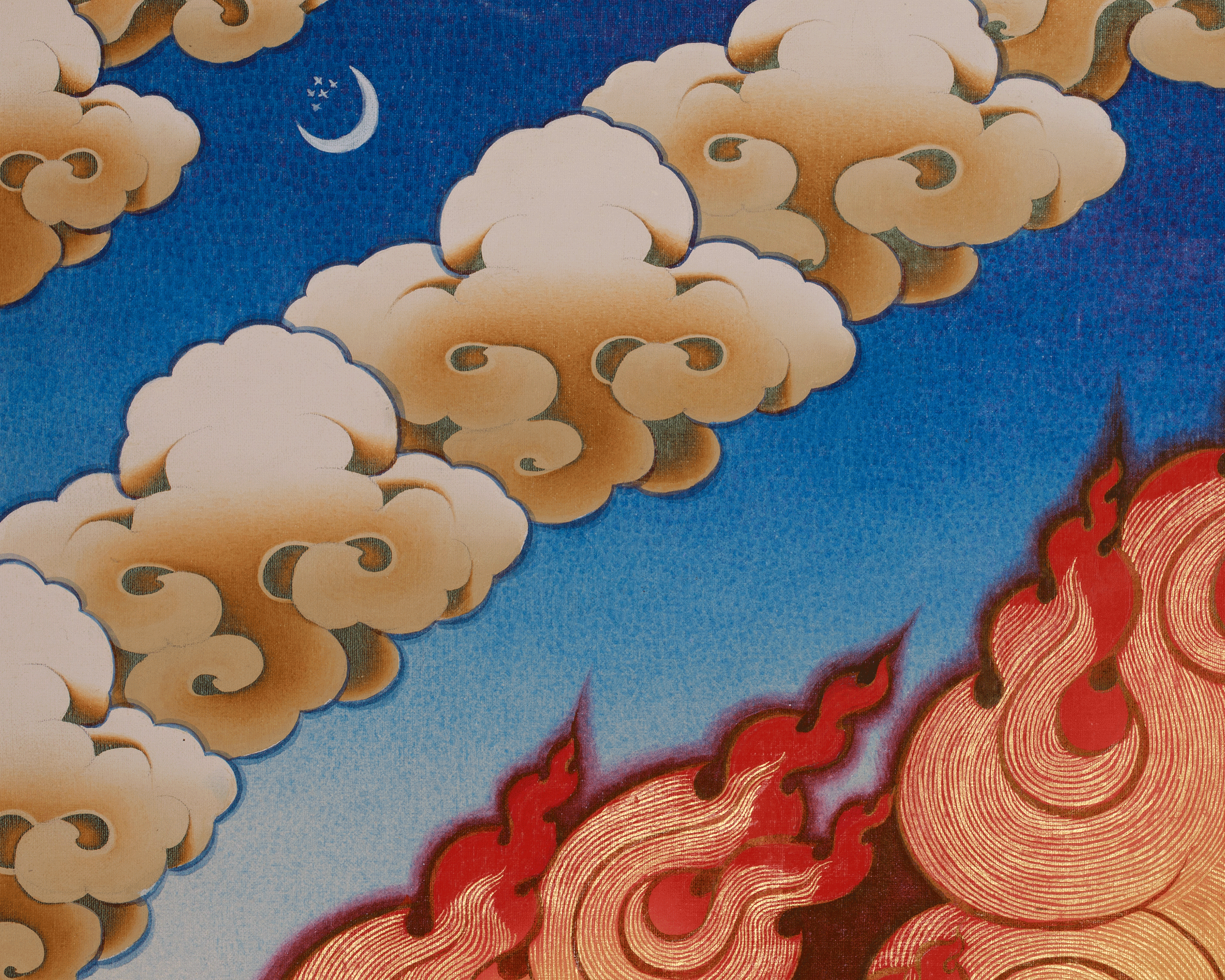 Himalayan Vajrapani Art | A Powerful Thangka of the Buddhist Protector