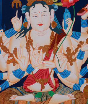 Juntei Kannon Artwork | Divine Mother of the Buddhist Deities