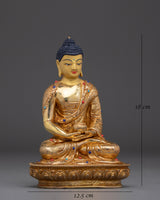 Golden Sukhavati Ruler Amitabha Buddha Artwork 