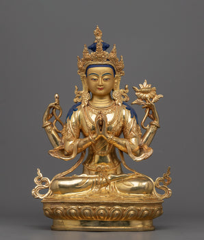 manjushree-god-statue
