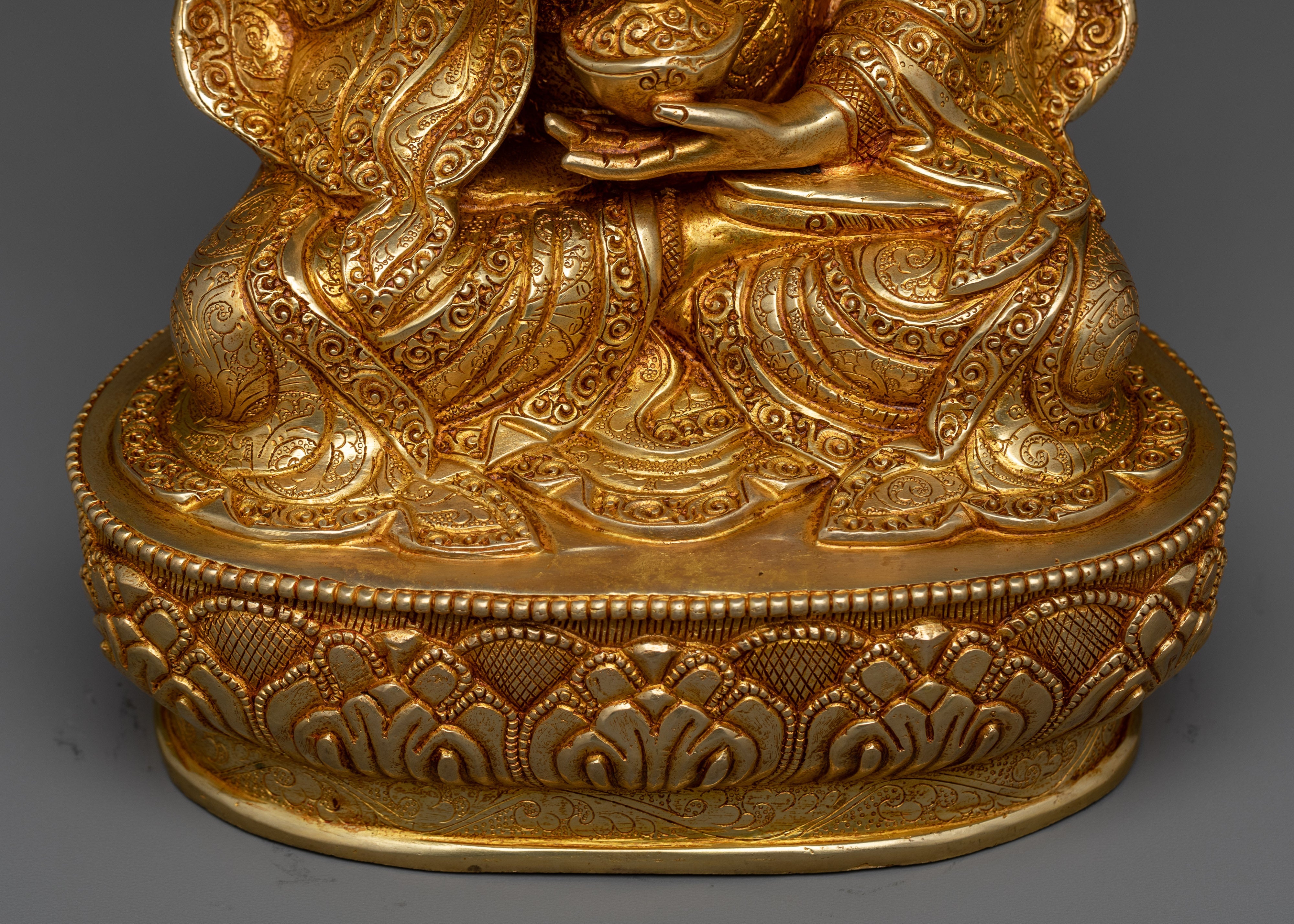 Handmade Statue for Padmasambhava Temple | Exquisite Guru Rinpoche Creation