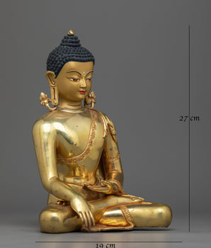Handcrafted Shakyamuni Buddha Statue 