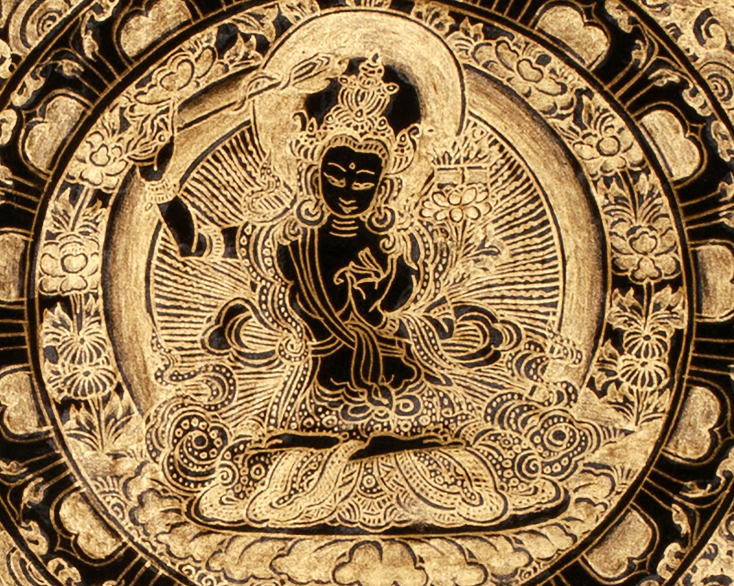 Manjushri Mandala Thangka | Unfolding the Path to Enlightenment