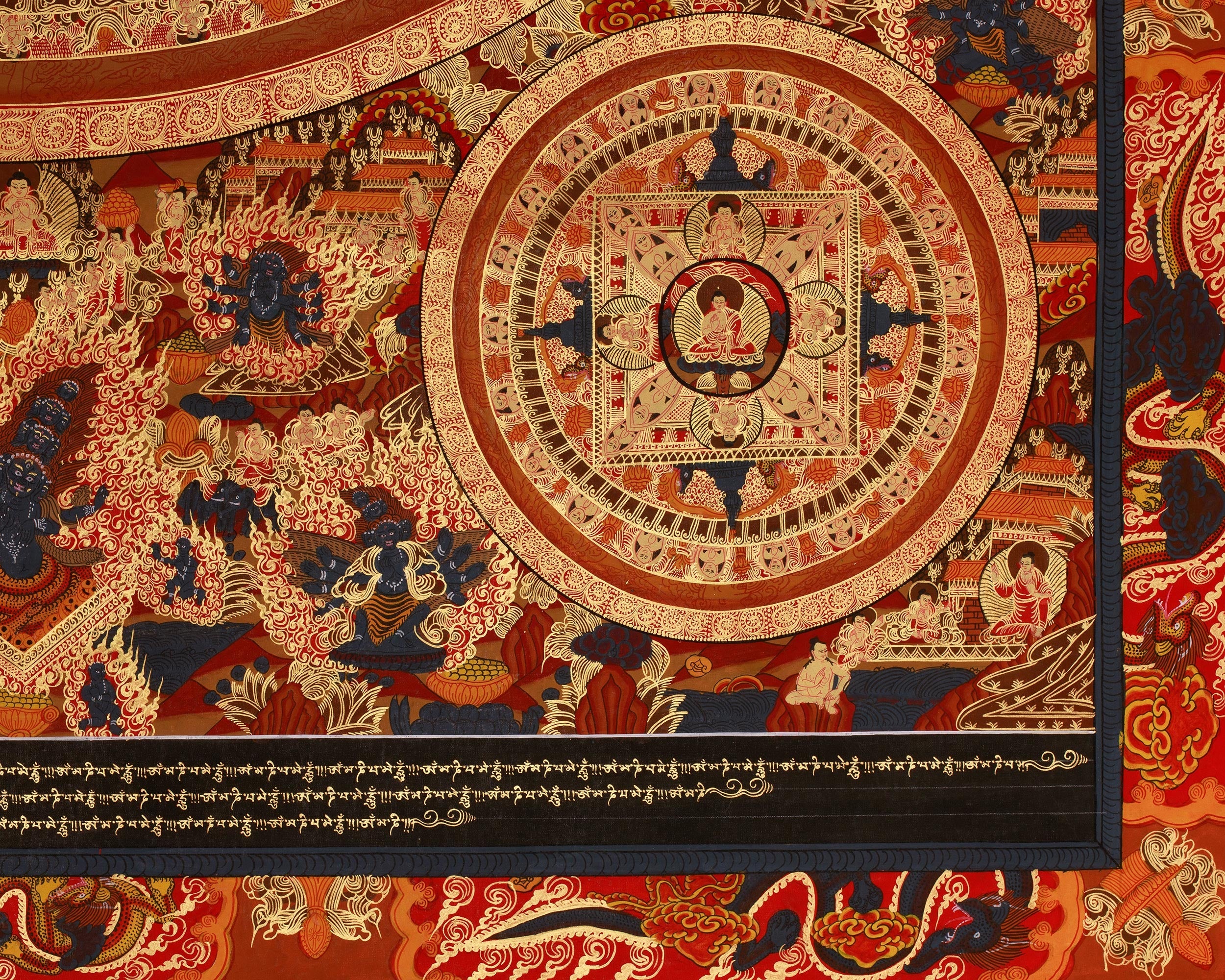 Divine Buddha Mandala | Timeless Symbol of Enlightened Wisdom