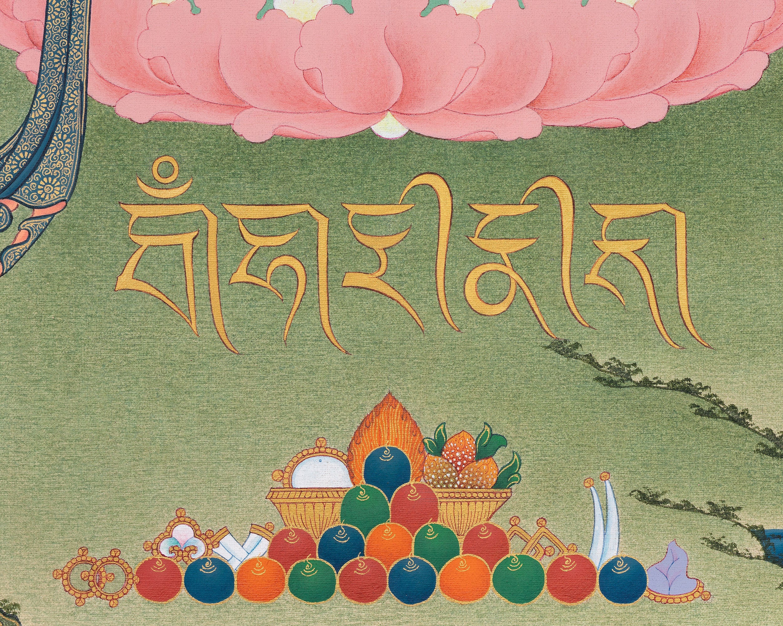 Mandarva Thangka Print | Wisdom Dakini | Digital Print