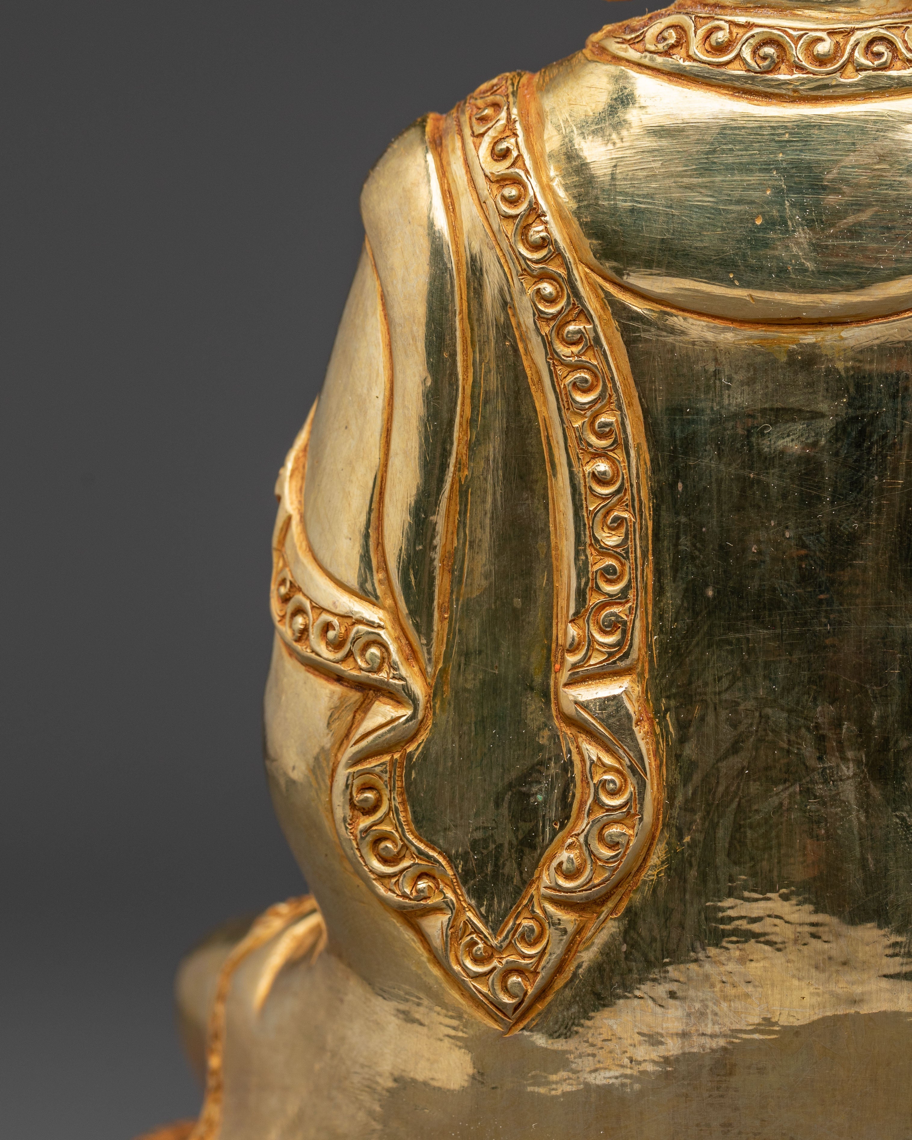 Shakyamuni Buddha Golden Statue | Spiritual Decor
