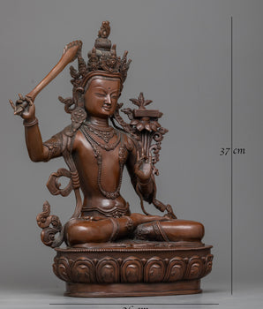 bodhisattva-manjushree-sculpture