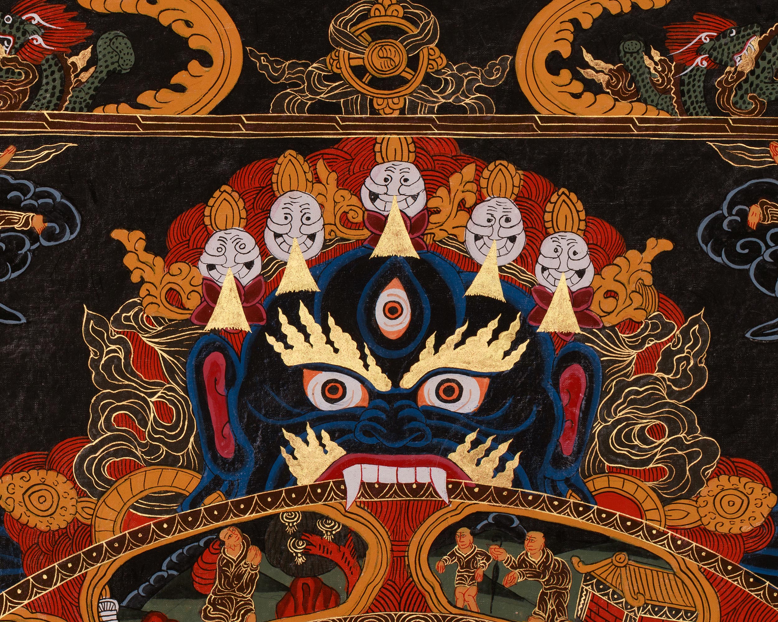 Himalayan Wheel of Life Thangka | A Visual Journey Through Karma, Rebirth, and Liberation