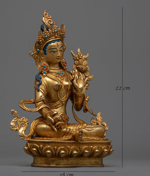 red-tara-sculpture