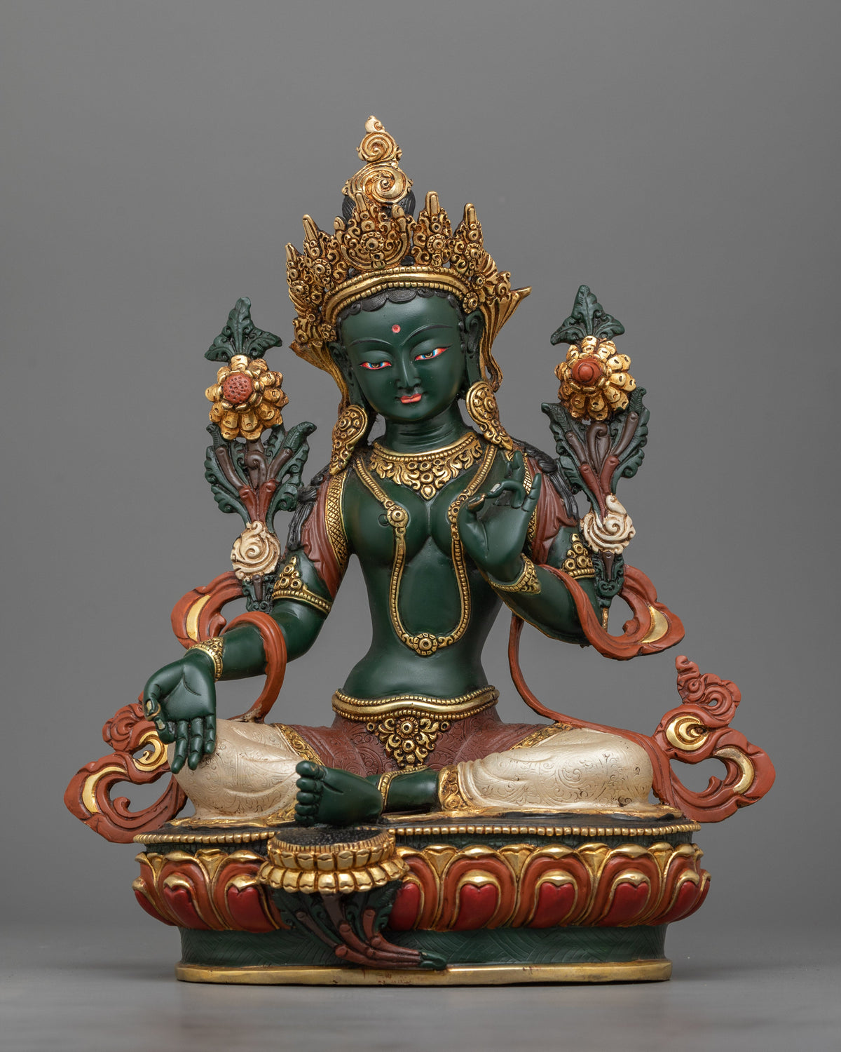 green-tara-sacred-feminine-sculpture