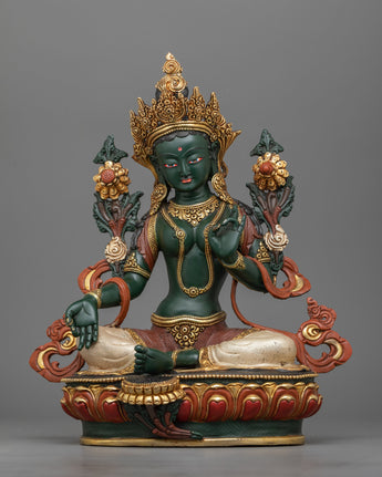 green-tara-sacred-feminine-sculpture
