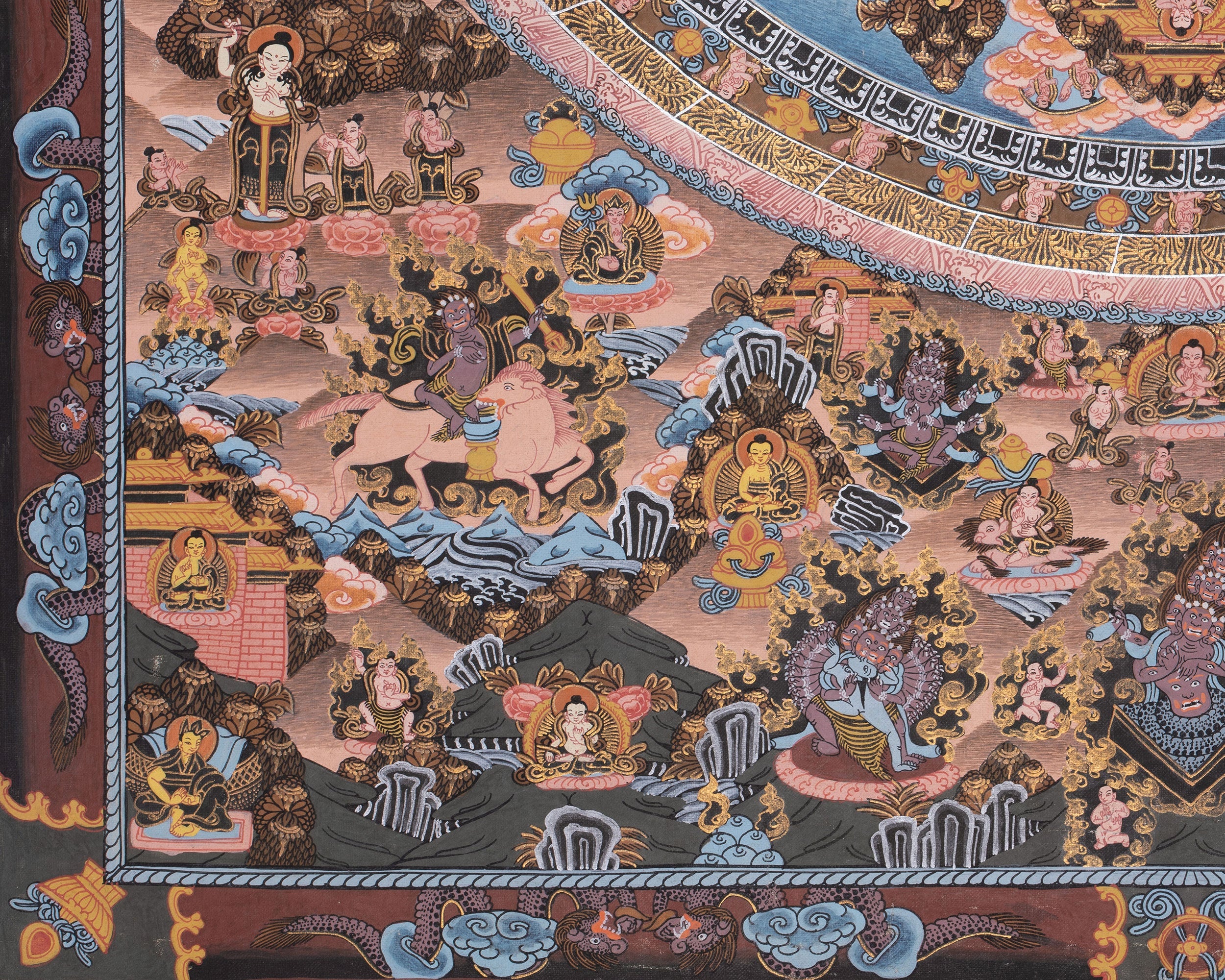 Shakyamuni Buddha Mandala Artwork | A Sacred Gateway to Enlightenment