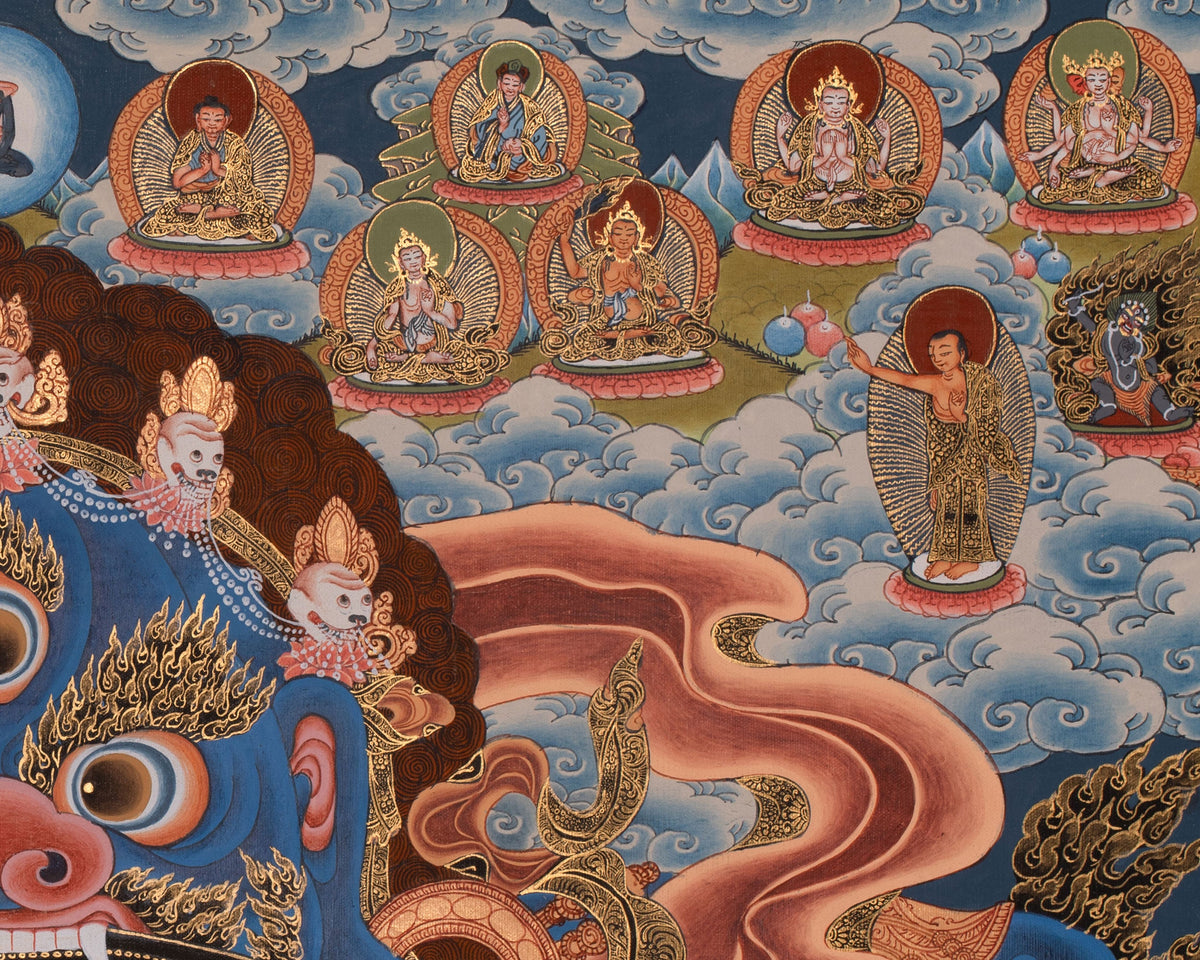 Wheel Of Life Thangka Art | Buddha’s Teachings on Life, Death, and Rebirth