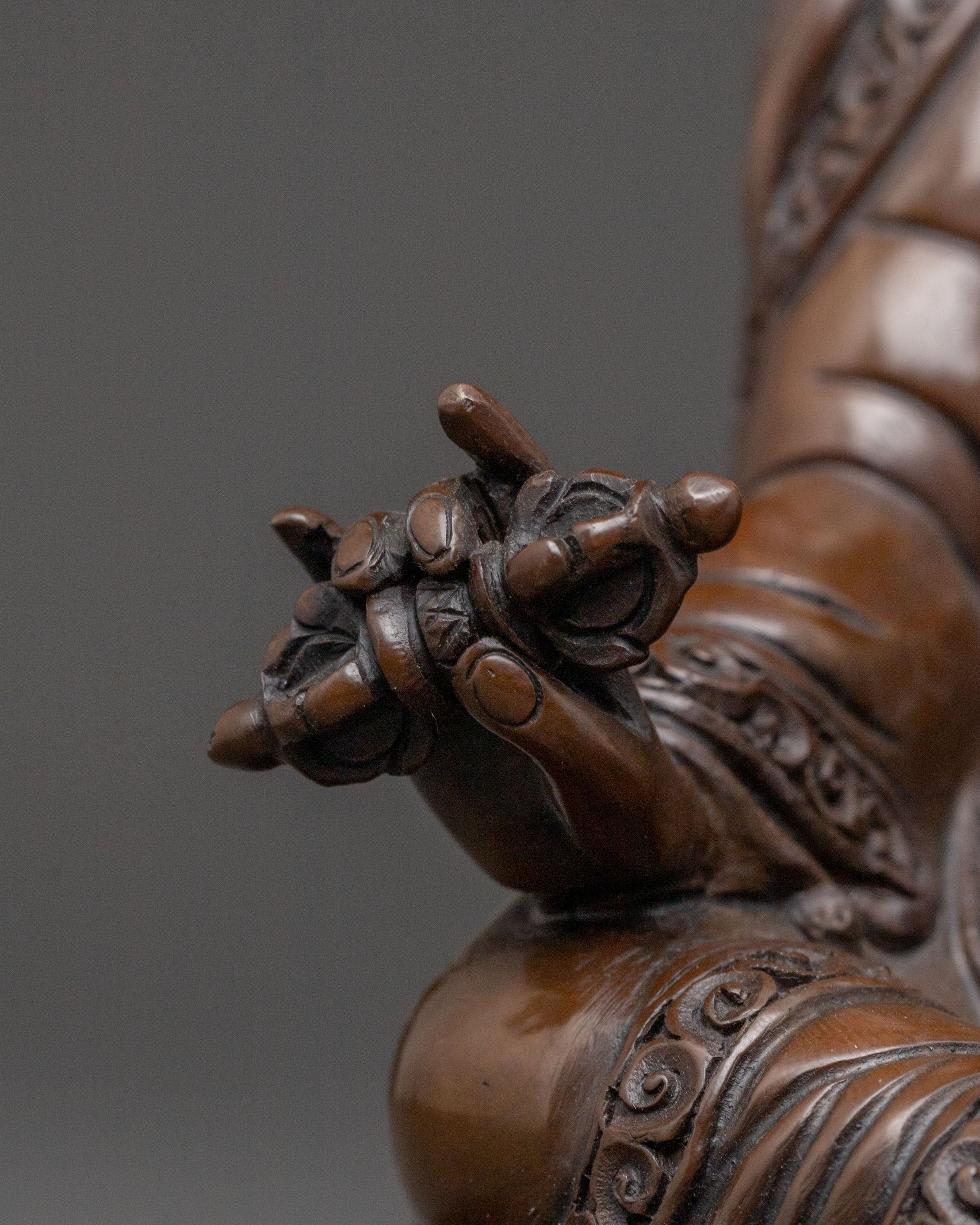Guru Rinpoche Statue: Awakened Master