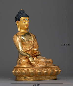Dharma Teacher Shakyamuni Buddha Statue | Icon of Enlightenment