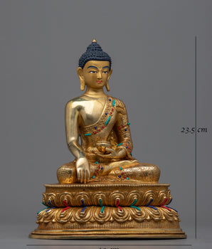 Enlighten Shakyamuni Buddha Figure | Embrace the Path of Enlightenment